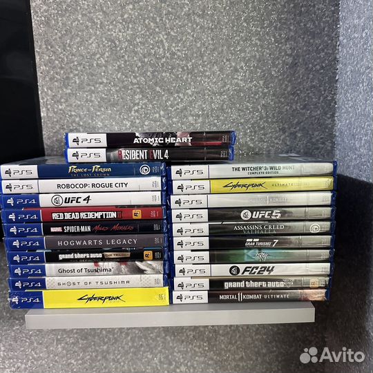 Диски на PlayStation 5 PS5 Playstation 4 PS4