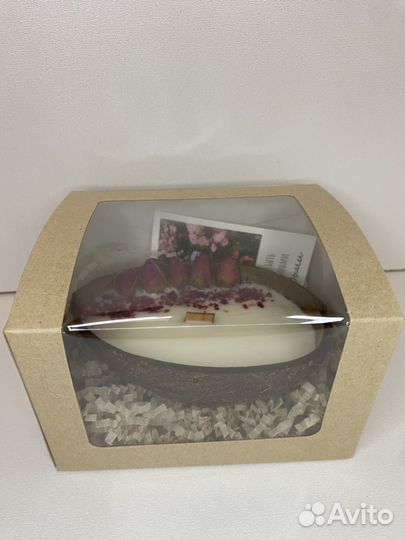 Свеча в кокосовой скорлупе