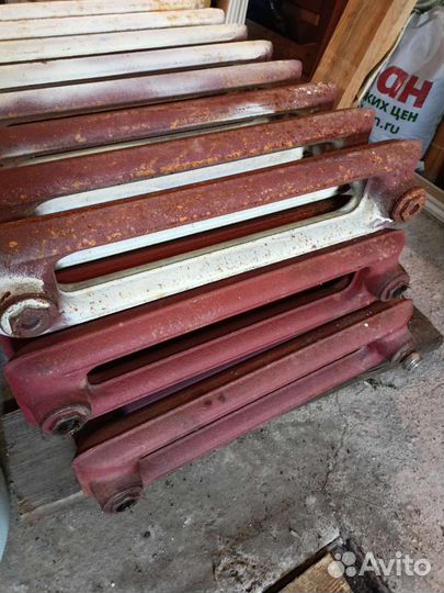 Батарея чугунная