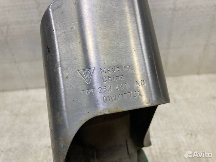 Насадка выхлопной трубы левая Porsche Cayenne 2