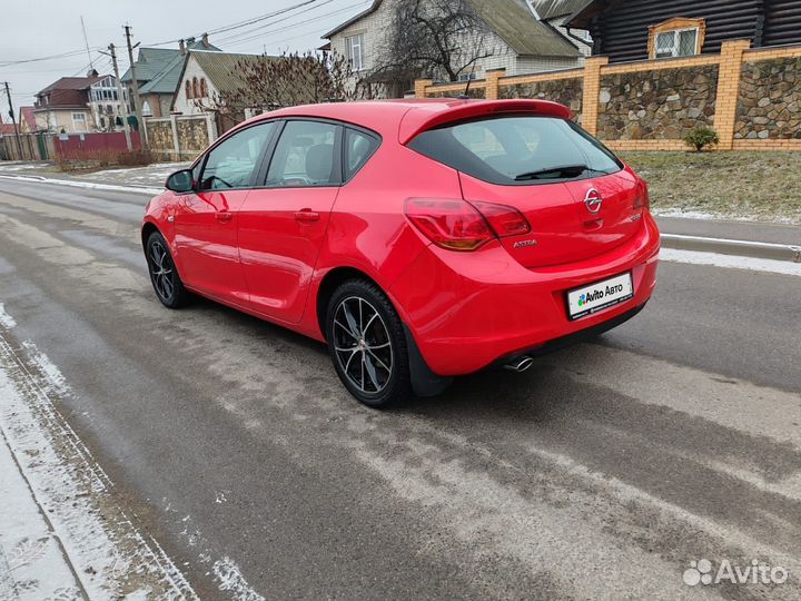 Opel Astra 1.4 AT, 2012, 73 500 км
