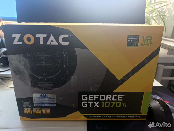 Видеокарта GTX 1070 TI zotac mini