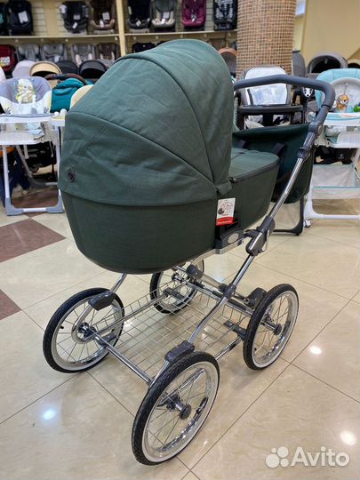 Roan Коляска 1 в1 Bass Next Classic Тем.Коричневый