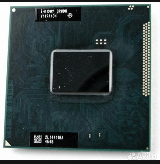 Процессор intel core i3 2350m G2 (988B) сокет