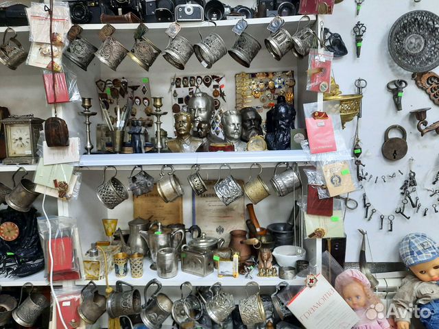 Подстаканники и старинные ключики