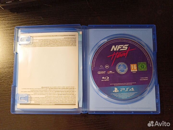 Диск на ps4 nfs heat