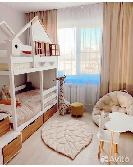 Новая детская кровать домик