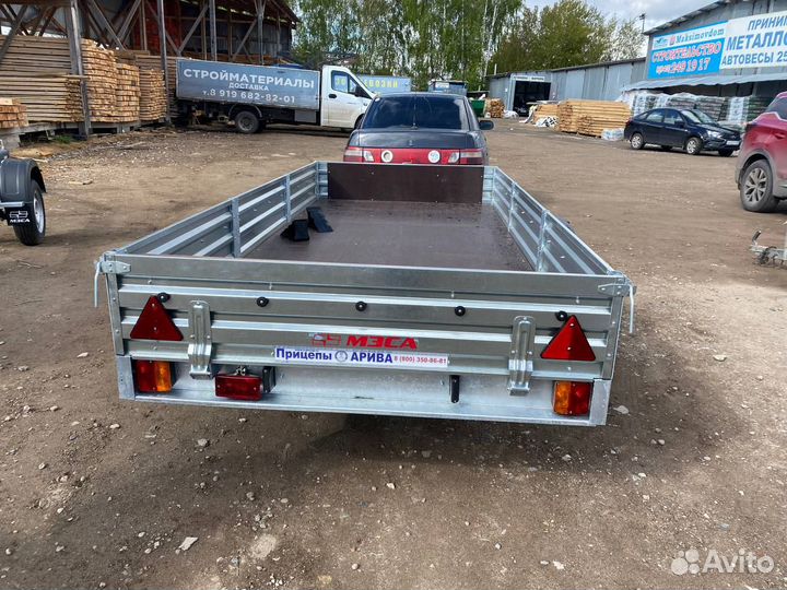 Прицеп с крышкой Н1500мм. Доставка по России