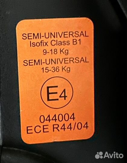 Автомобильное кресло Capella