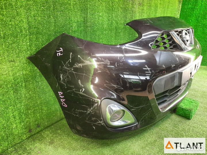 Бампер передний nissan march