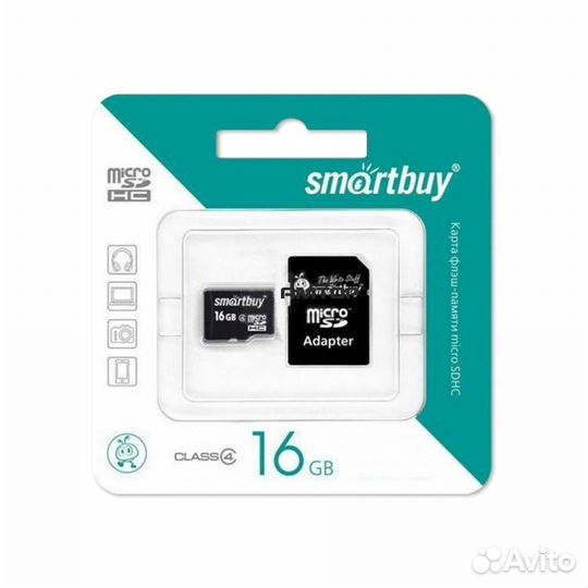 AVS A55214S Карта памяти micro SD (16 GB) 