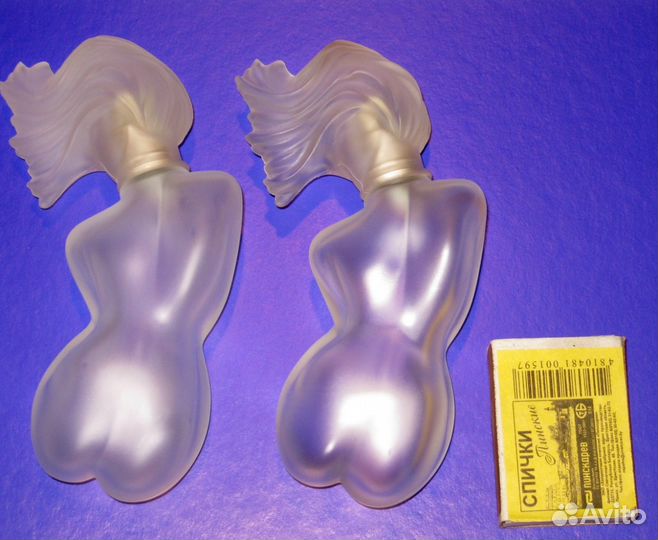 Флаконы из под парфюм. воды 90-е годы. Франция