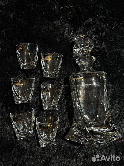 Хрустальный набор, для ликера