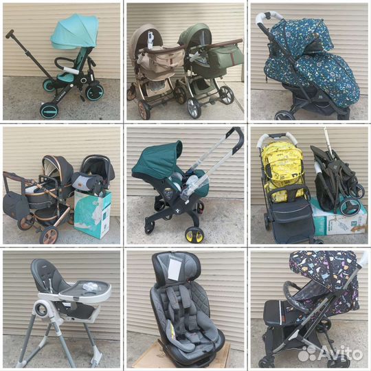Коляски новые большой ассортимент