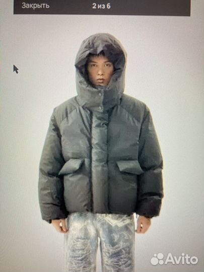 Пуховик entire studio