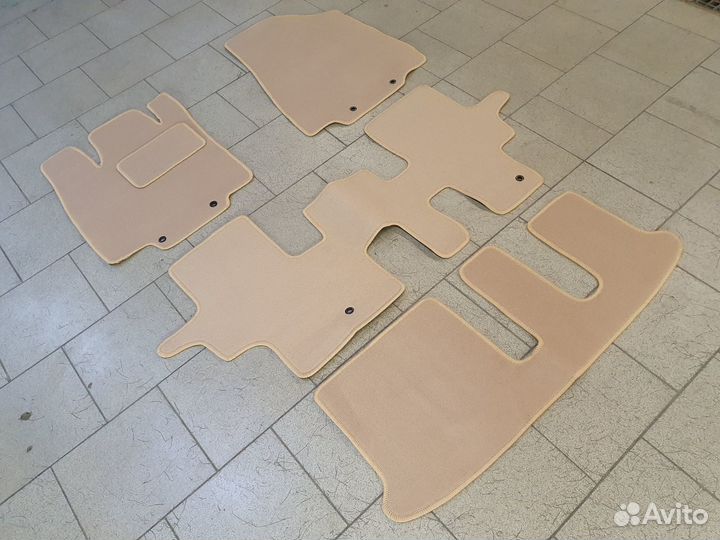 Коврики в салон Infiniti JX (2012-2014) 3 ряда