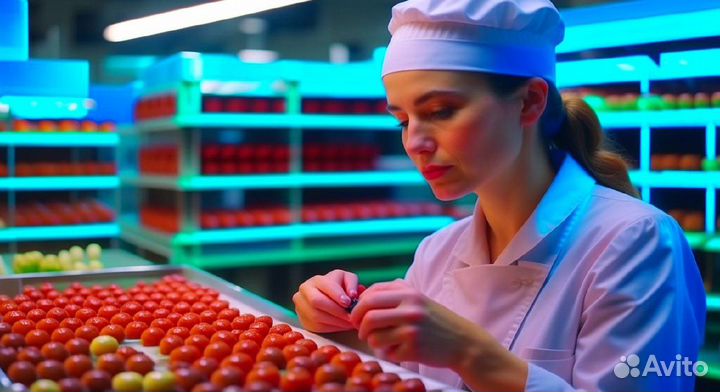 Упаковщик(ца) с бесплатным проживанием и питанием