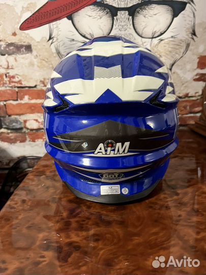 Шлем для мотоцикла кроссовый