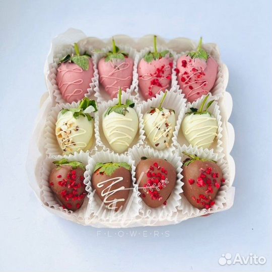 Клубника в шоколаде набор