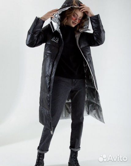 Пуховик женский 42 44 зима