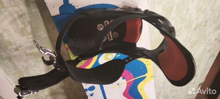 Сноуборд play с креплениями nidecker