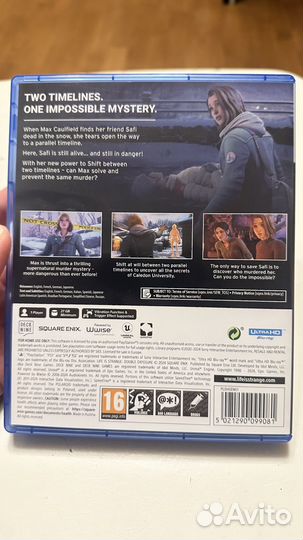 Диски на ps5 Life is strange double exposure