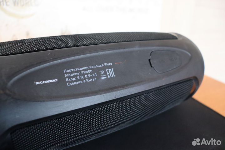 Портативная колонка fiero fr400