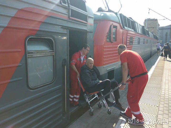 Перевозка лежачих, сидячих людей (больных)