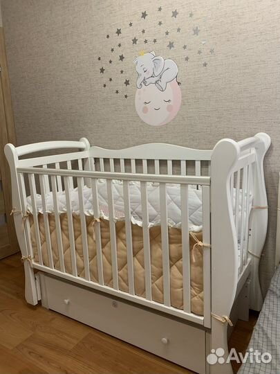 Бортики в детскую кроватку