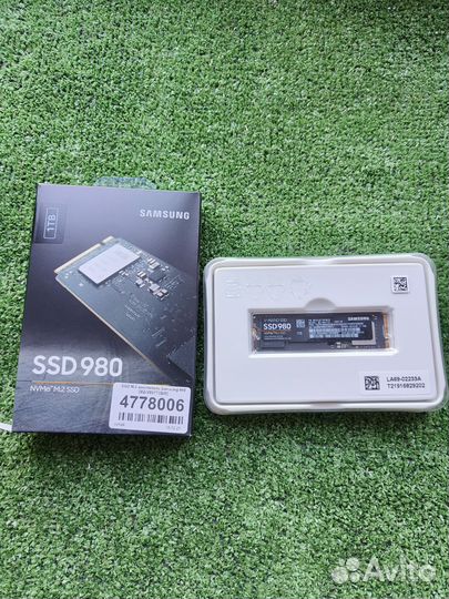 SSD M.2 nvme накопитель Samsung 980 1TB