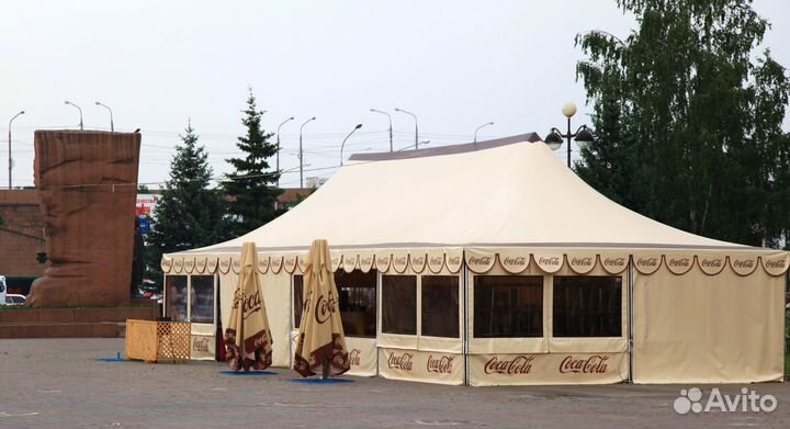 Торговая палатка шатер из пвх