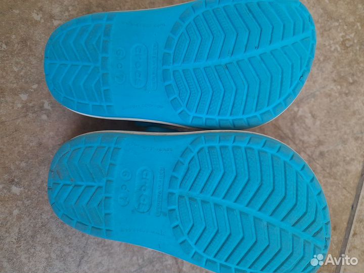 Голубые crocs