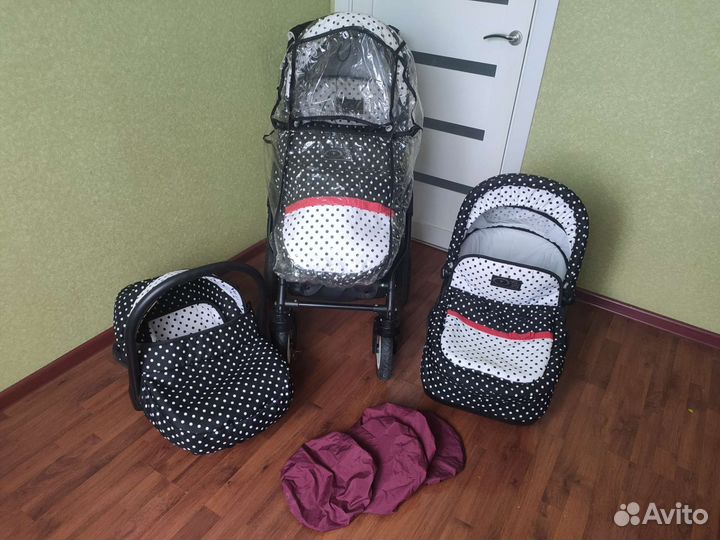 Коляска DPG Glamour 3 в 1