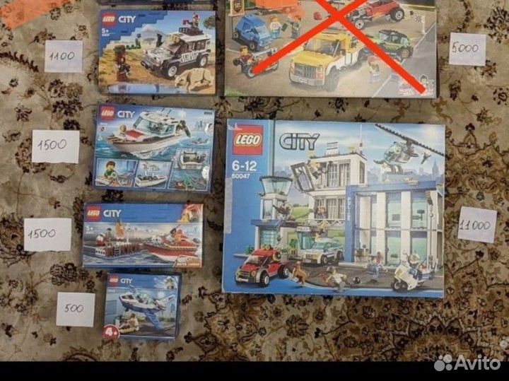 Lego city наборы
