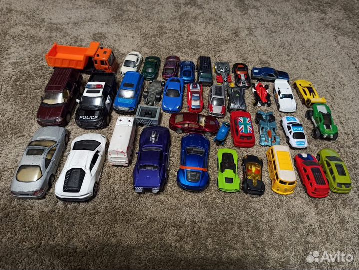 Детские машинки пакетом