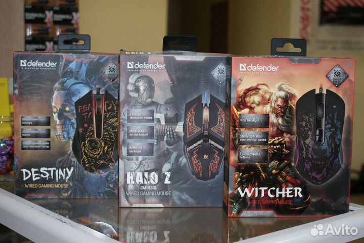 Игровые мыши, клавиатуры, коврики