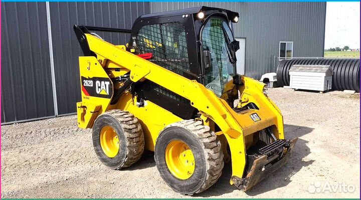 Стекло триплекс на мини-погрузчик Caterpillar 262D