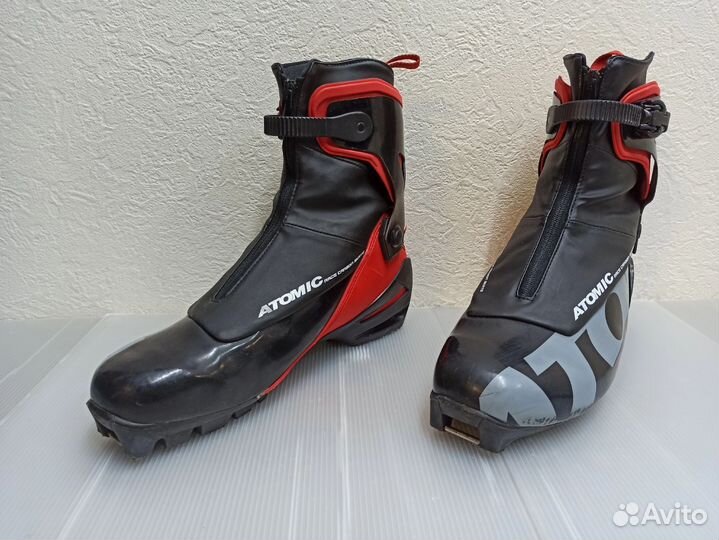 Лыжные ботинки Atomic race carbon SK (SNS)