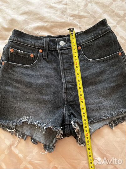 Джинсы женский Черные levis premium S-M