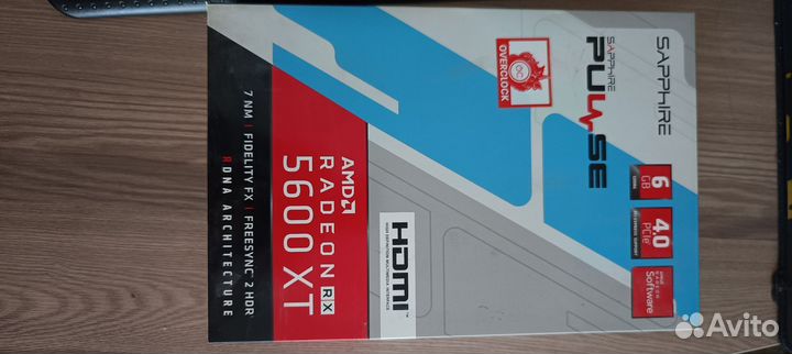 Видеокарта sapphire Rx 5600 XT