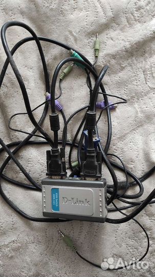Kvm переключатель Dlink Kvm121