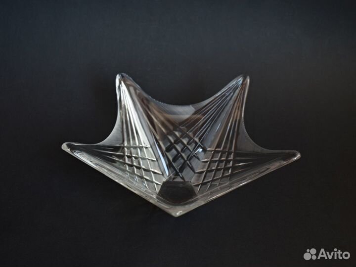 Ваза хрустальная конфетница