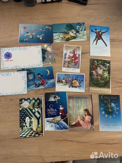 Открытка и конверт