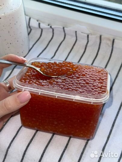 Красная икра горбуши