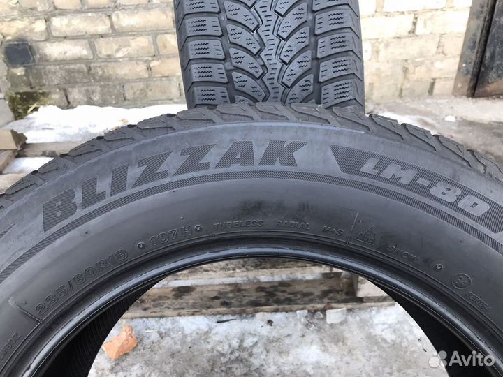 Bridgestone Blizzak LM-80 235/60 R18 107H