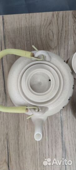 Китайский чайный набор с иероглифами