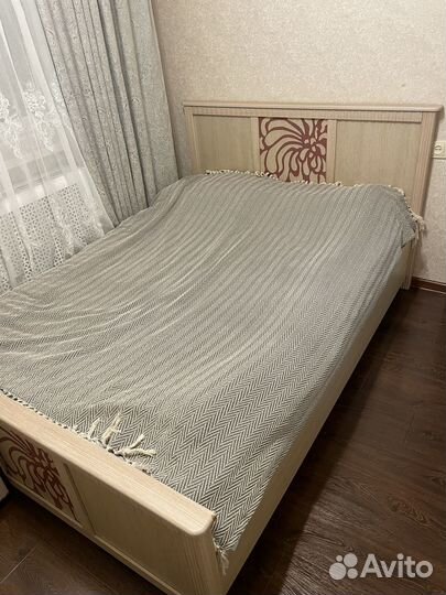 Кровать полуторка с матрасом