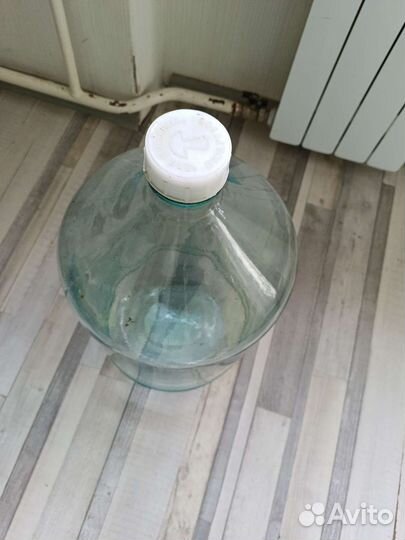 Бутылка стеклянная 20 литров