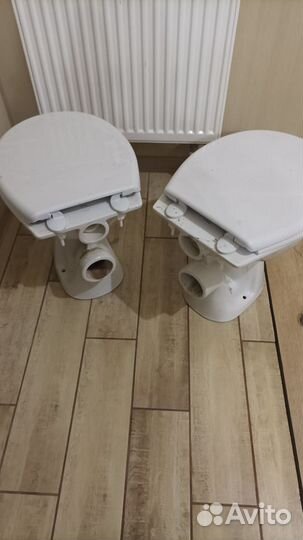 Унитаз от застройщика новый