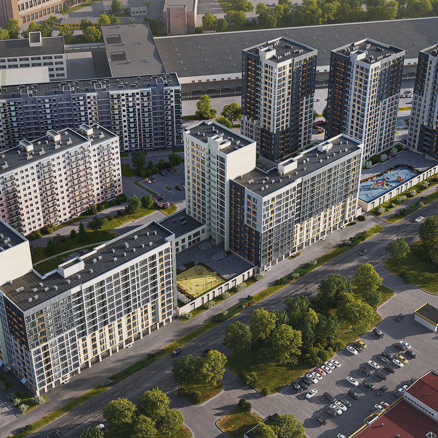 2-к. квартира, 62,5 м², 2/18 эт.